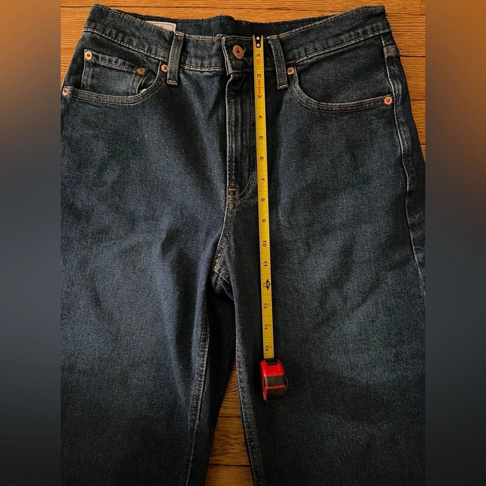 Gap Dark Wash Wide Leg Jeans Size 8P - Picture 7 of 8